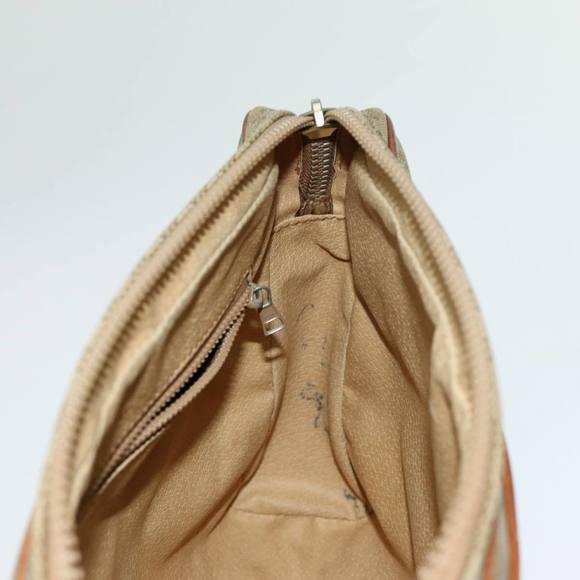CELINE Macadam Canvas Clutch Bag Beige Auth yk11631 - Picture 12 of 16